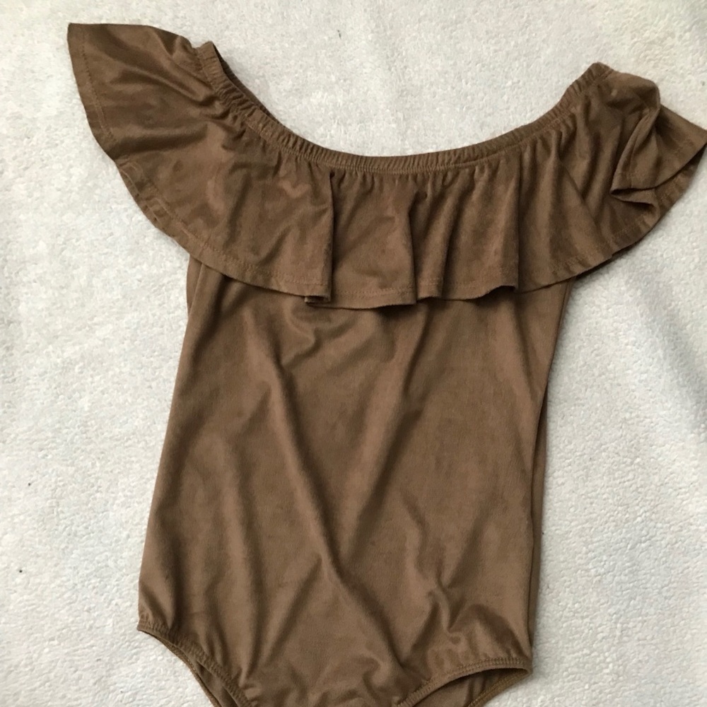 Off the shoulder bodysuit